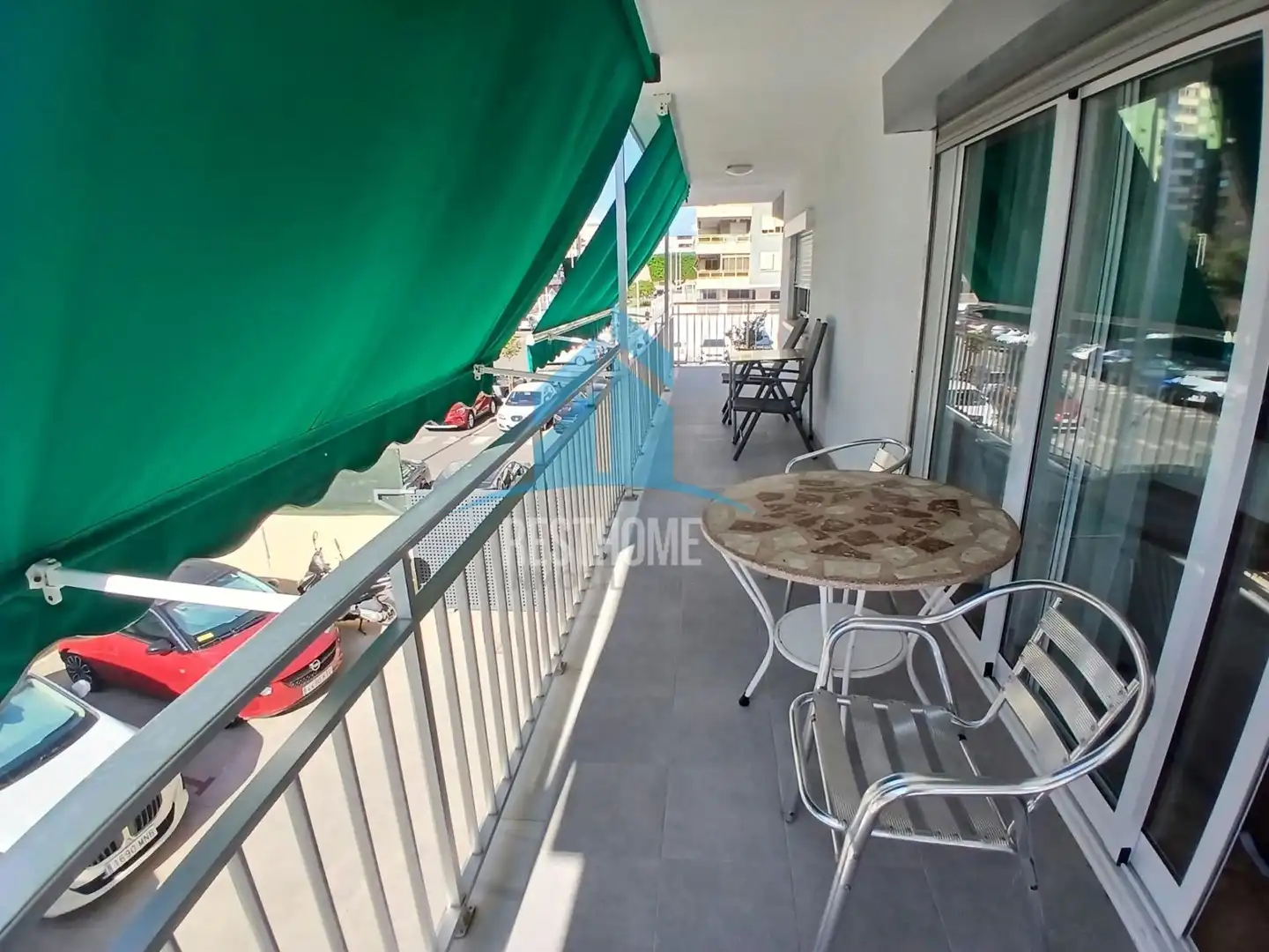 Balcony of Flat for rent in Cullera  with Air Conditioner, Heating and Terrace