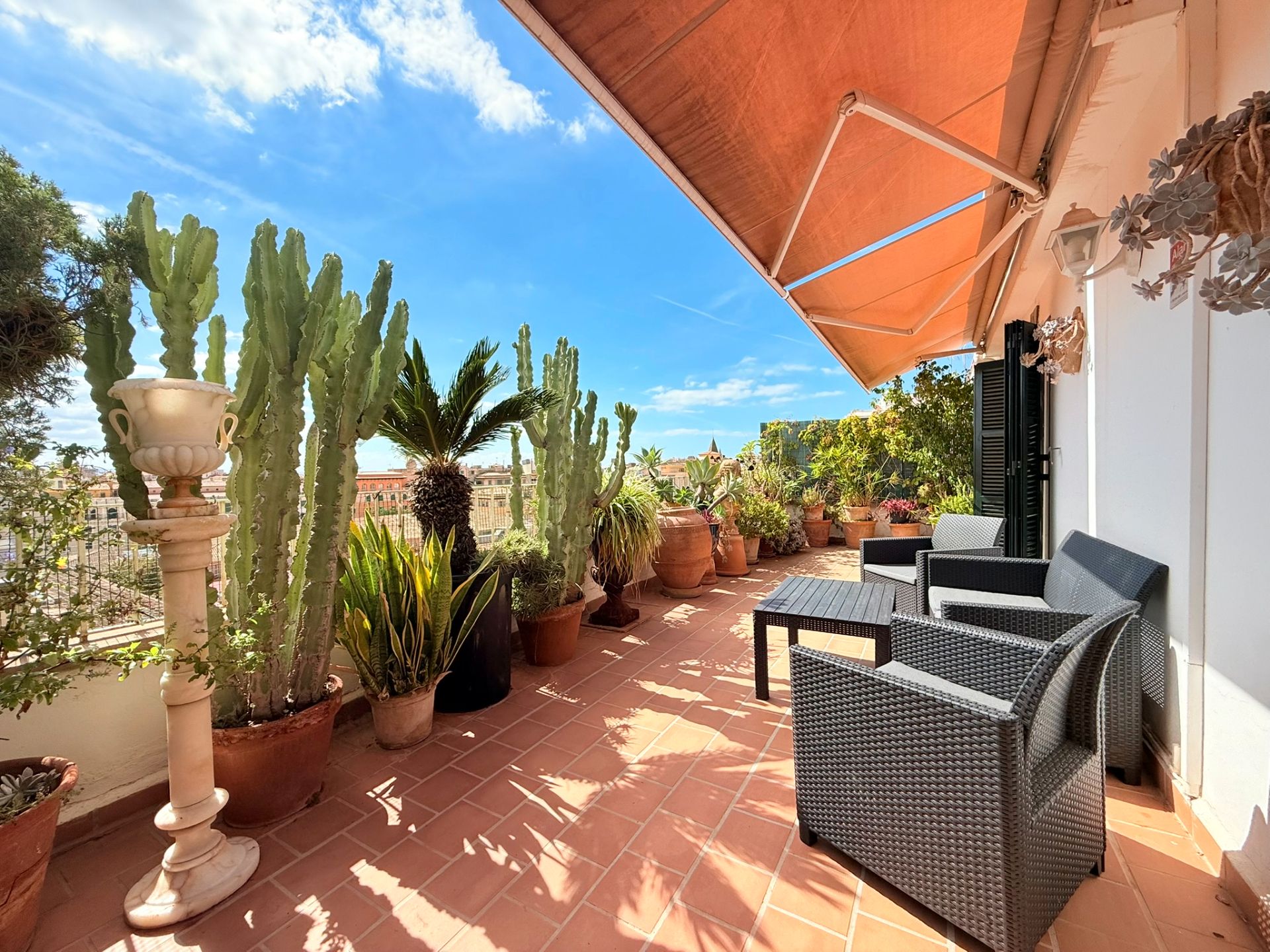 Terrasse von Dachboden zum Verkauf in  Palma de Mallorca mit Klimaanlage und Terrasse