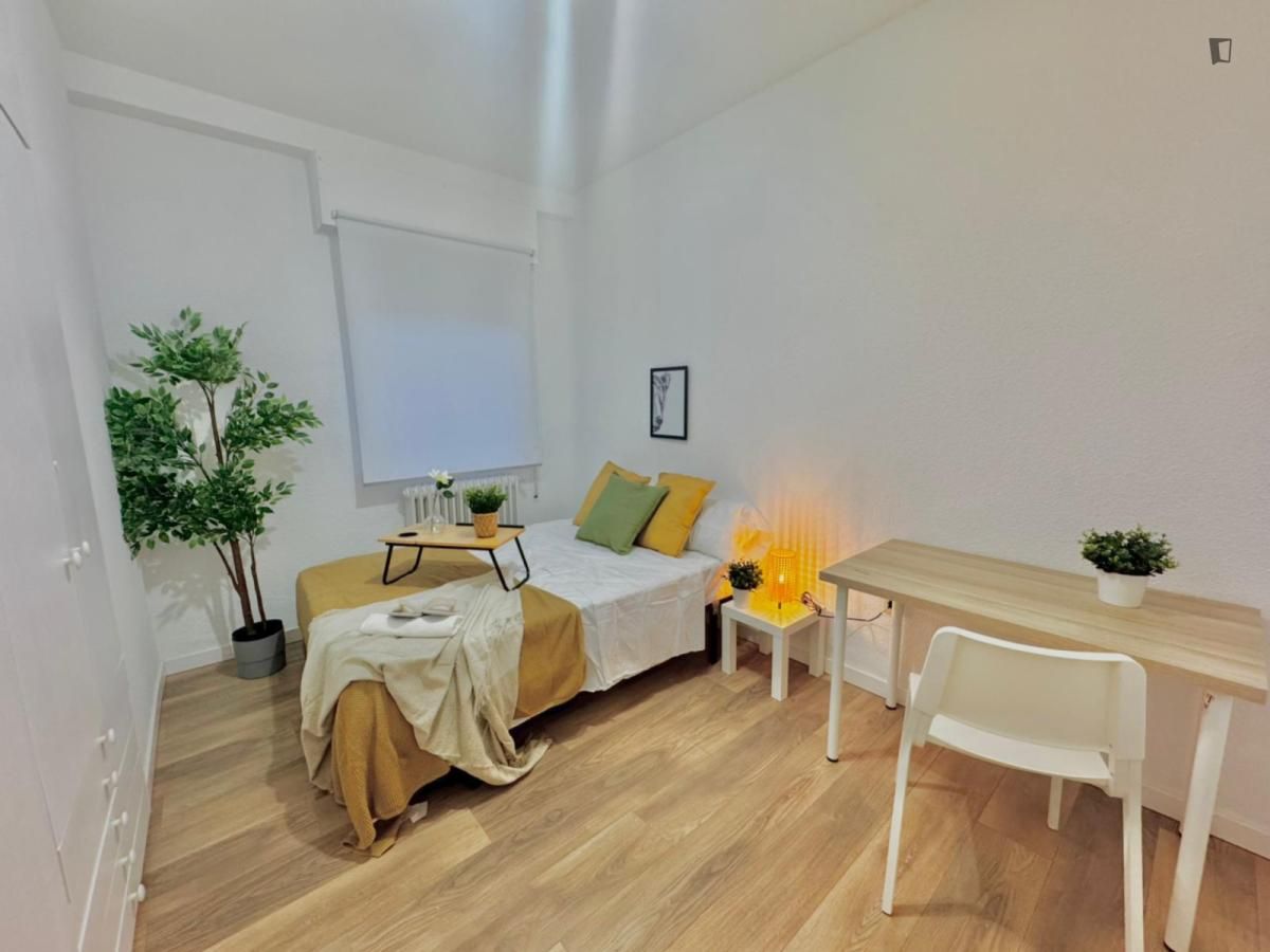 Dormitori de Apartament per a compartir en  Toledo Capital amb Moblat, Rentadora i Microones