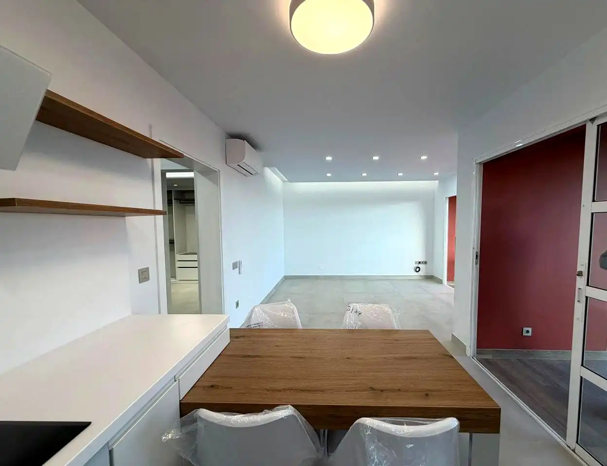 Comedor de Piso de alquiler en San Bartolomé de Tirajana con Aire acondicionado, Terraza y Internet