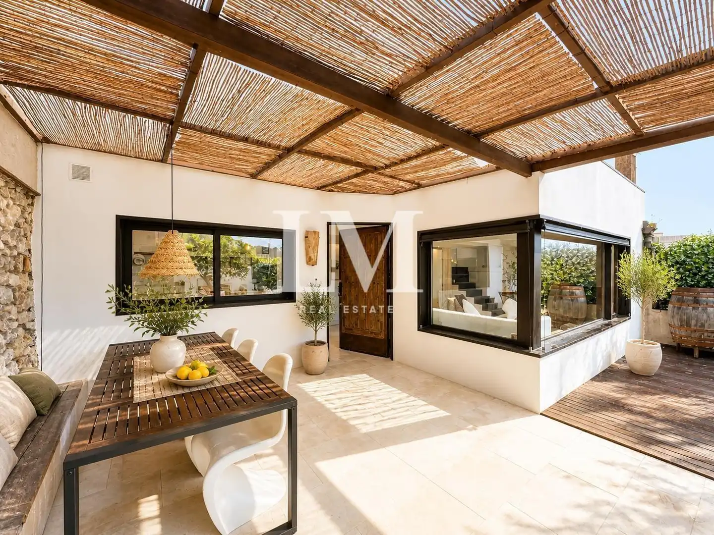 Terraza de Casa o chalet de alquiler en Barcelona con Aire acondicionado, Jardín privado y Terraza