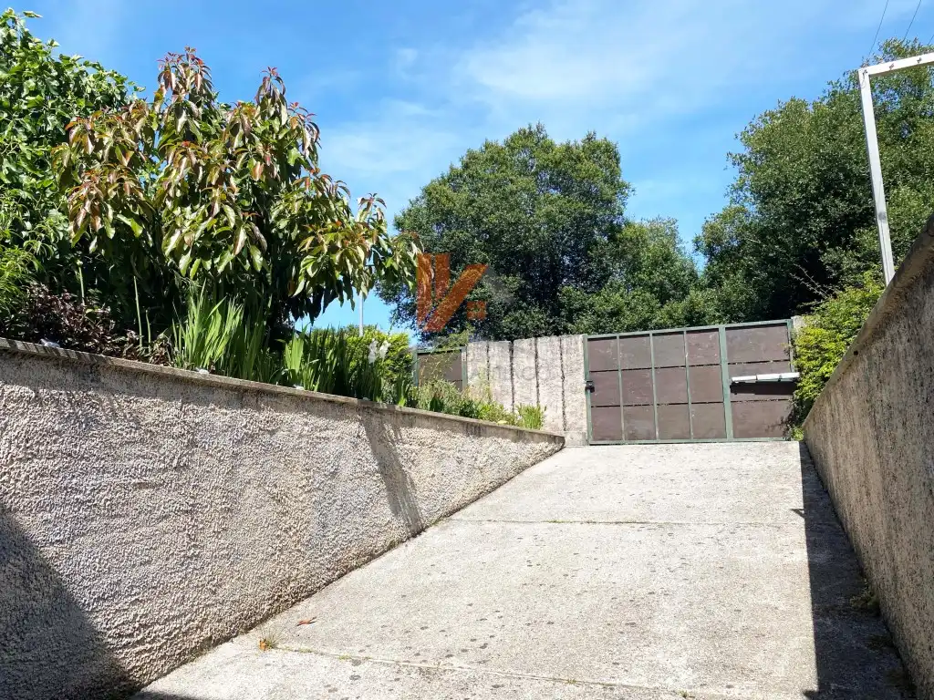 Vista exterior de Casa o chalet en venta en Teo con Jardín privado, Terraza y Piscina