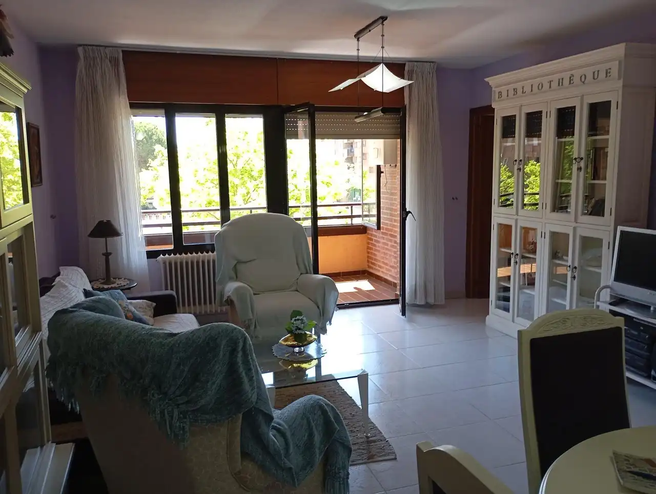 Living room of Flat for rent in Tres Cantos  with Heating, Terrace and Storage room