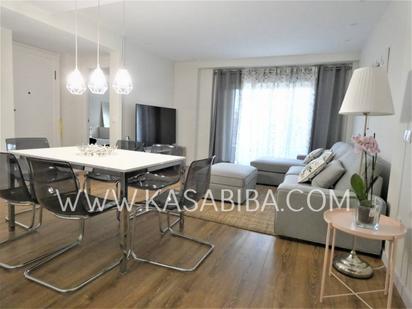 Living room of Flat to rent in  Valencia Capital  with Air Conditioner and Balcony