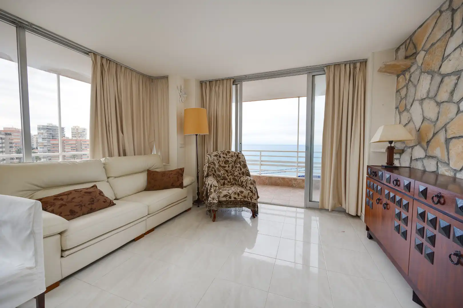 Living room of Attic for sale in El Campello  with Air Conditioner and Terrace