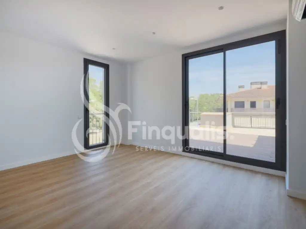 Sala de estar de Piso en venta en Santa Eulàlia de Ronçana con Aire acondicionado