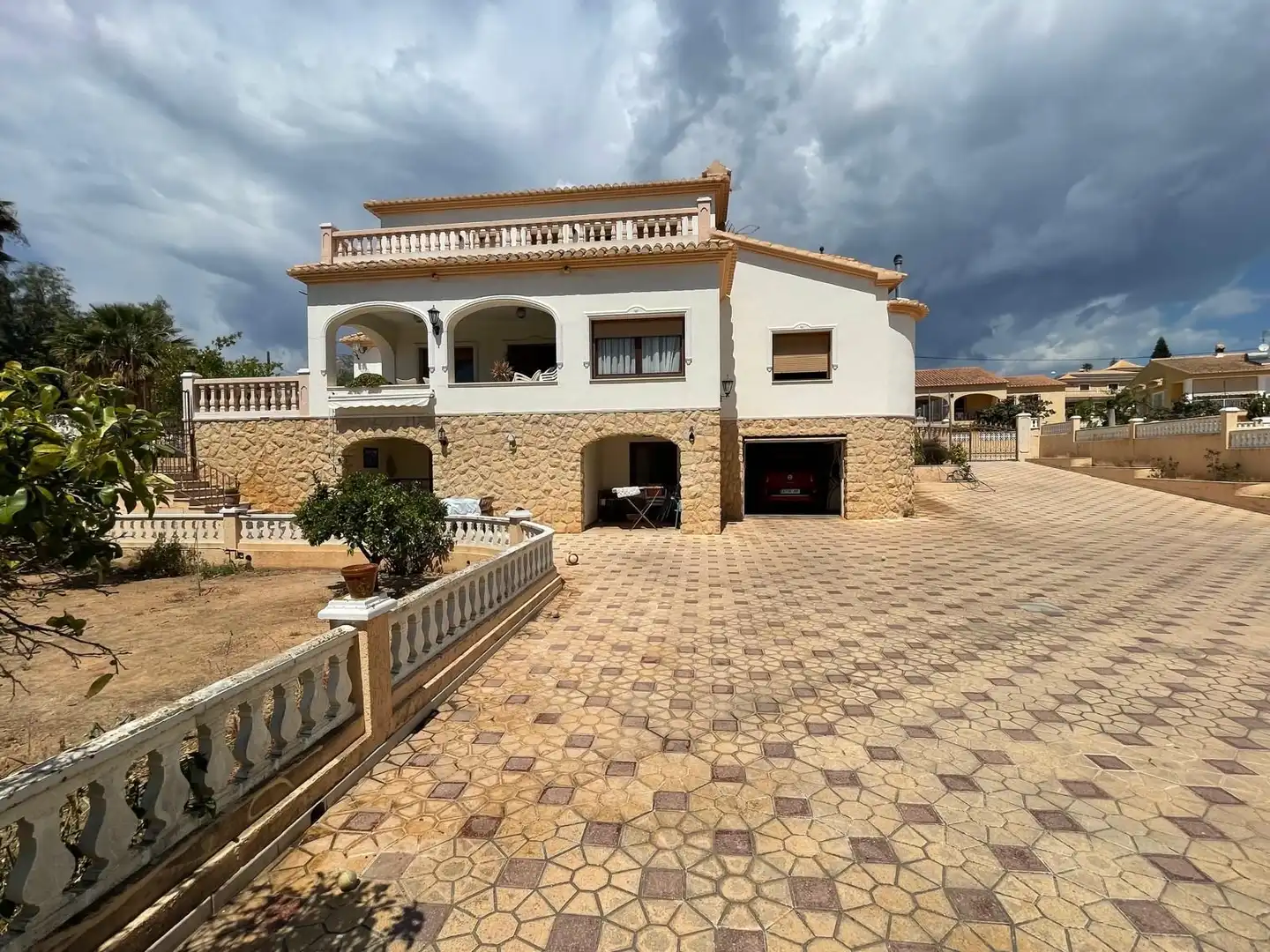 Exterior view of Houses for sale in Calpe / Calp  with Air Conditioner, Private garden and Terrace