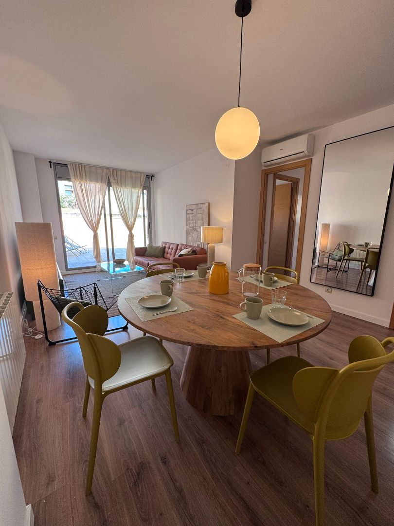 Comedor de Piso de alquiler en Molins de Rei con Aire acondicionado, Calefacción y Terraza