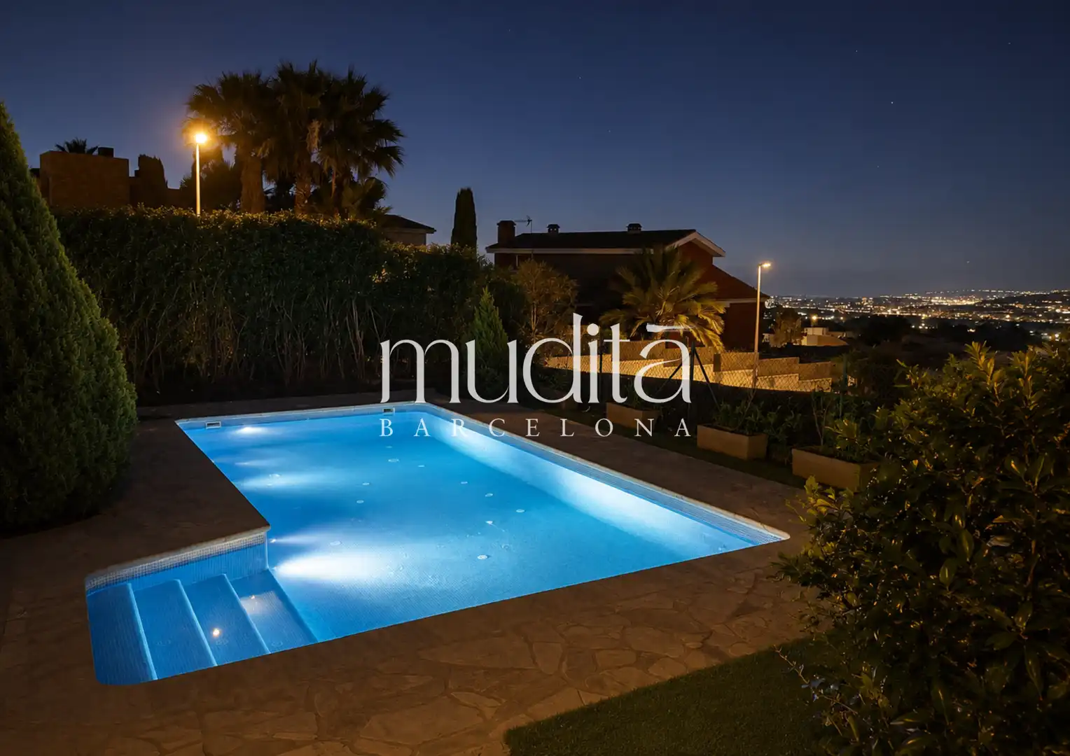 Swimming pool of Houses for sale in Argentona  with Heating, Private garden and Terrace