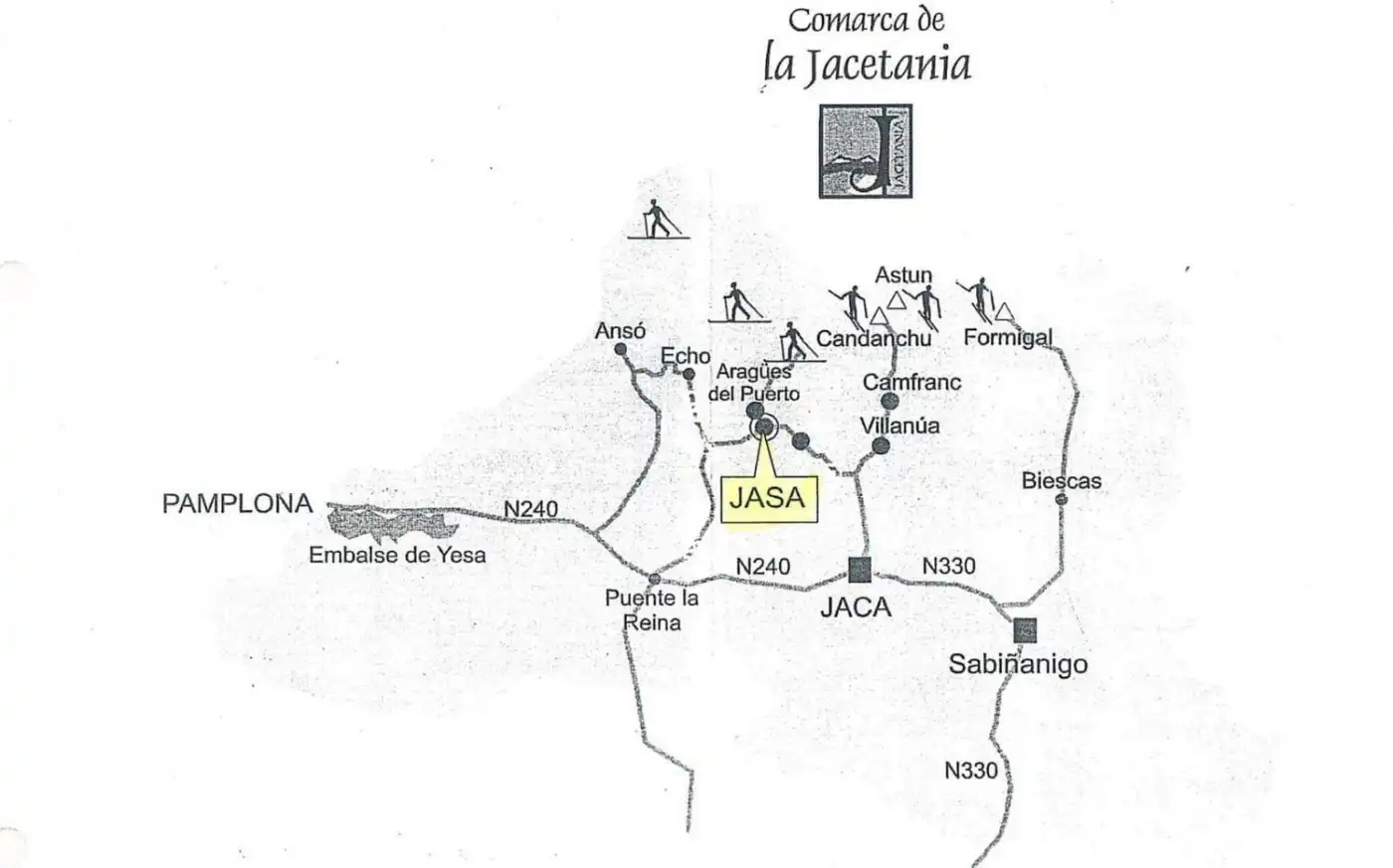 Vista exterior de Residencial en venta en Jasa