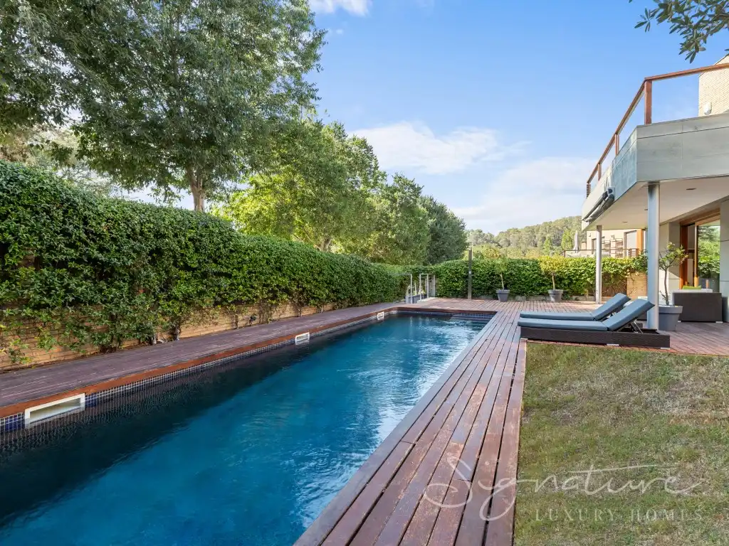 Piscina de Casa o chalet en venta en Sant Cugat del Vallès con Aire acondicionado, Jardín privado y Terraza