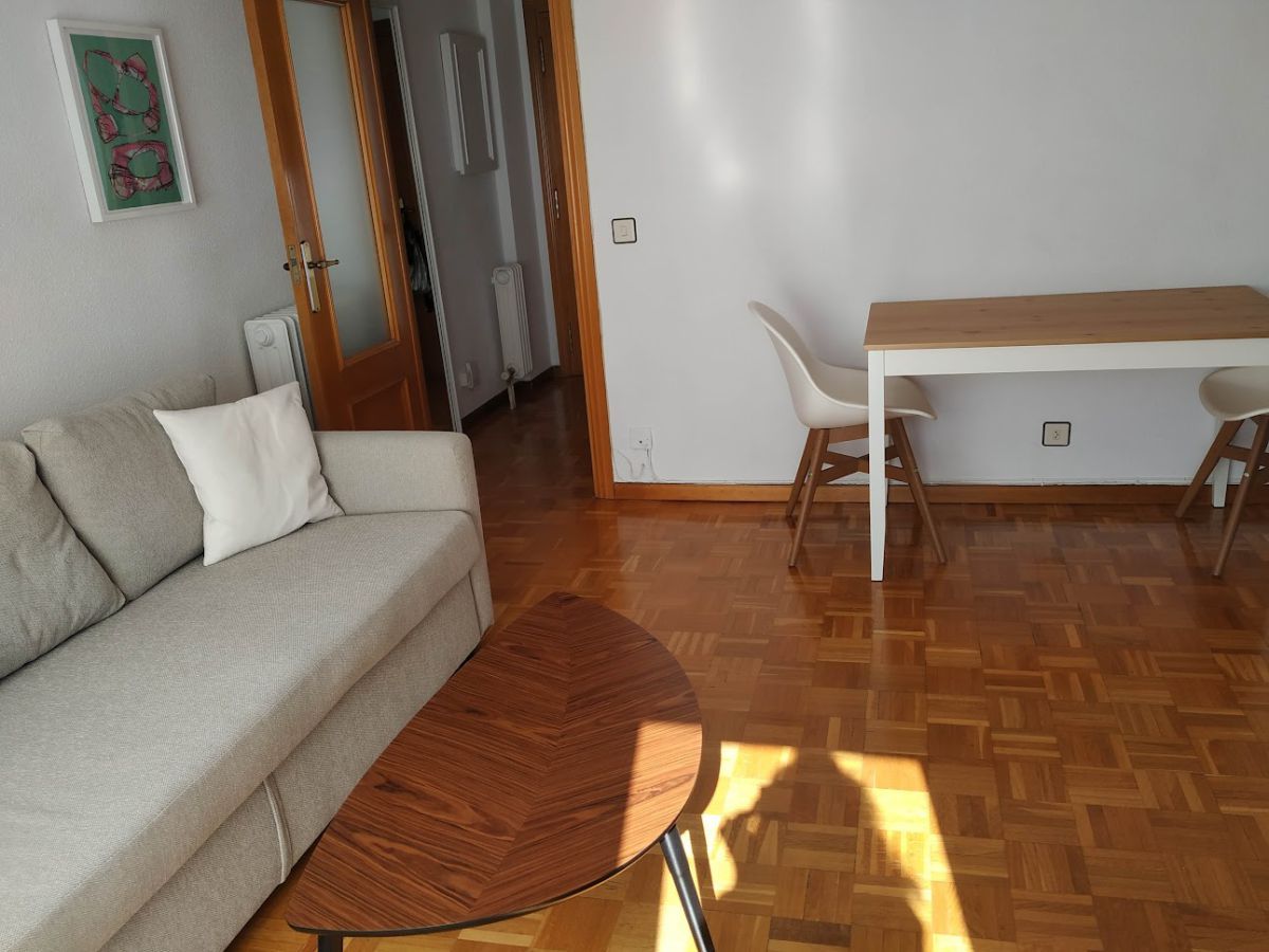 Living room of Attic for sale in Salamanca Capital  with Heating, Parquet flooring and Terrace