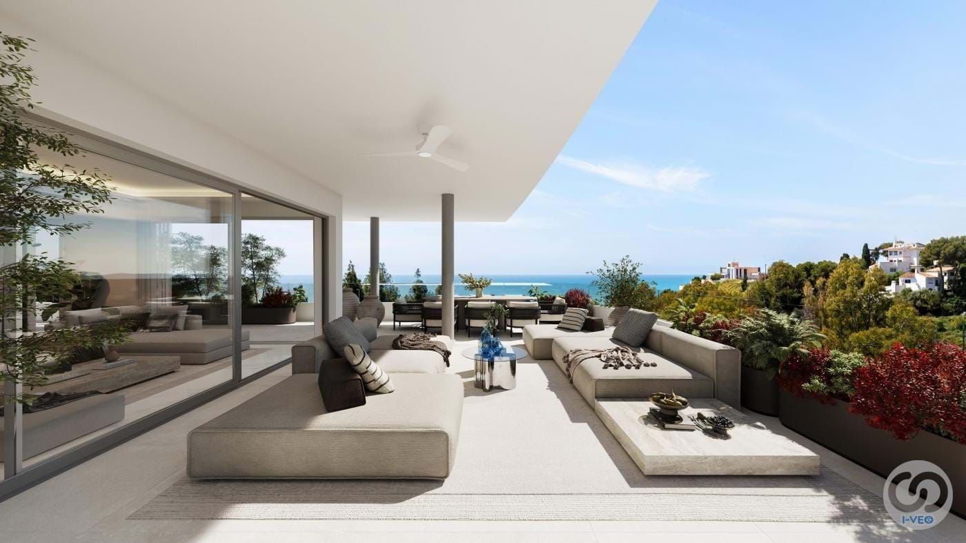 Terrace of Attic for sale in Benalmádena  with Air Conditioner, Heating and Terrace