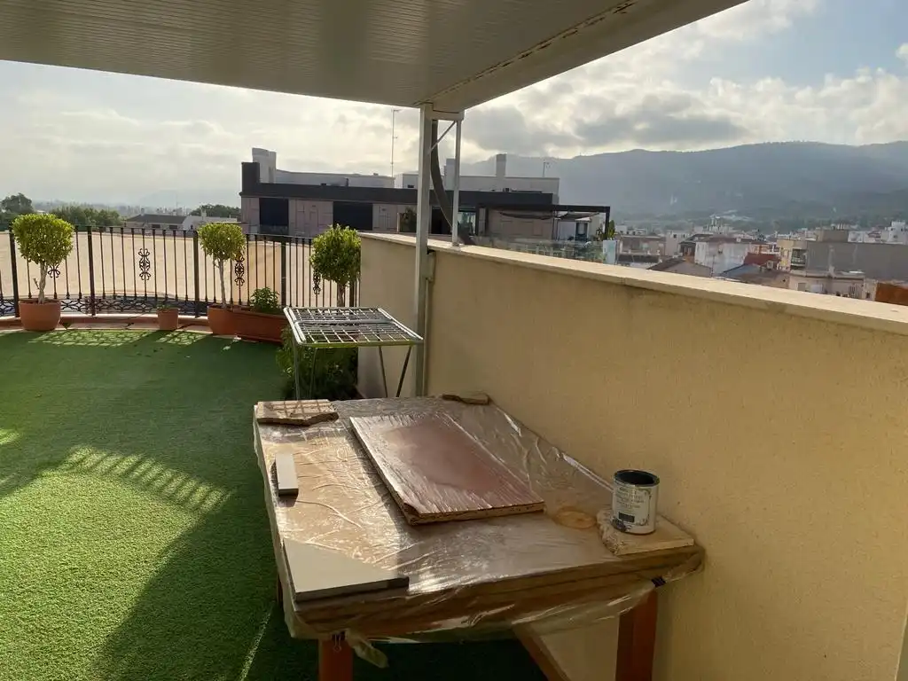 Terraza de Ático de alquiler en Murcia con Aire acondicionado, Calefacción y Terraza