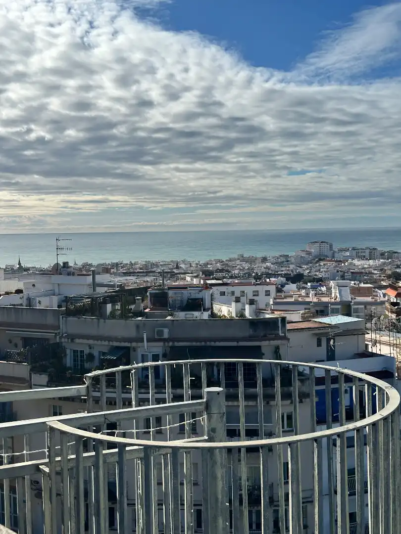 Vista exterior de Ático en venta en Sitges con Calefacción, Parquet y Terraza