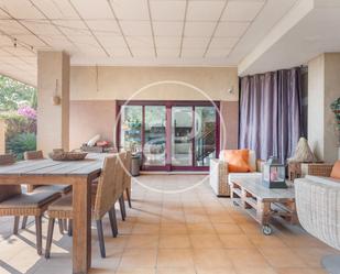 Dining room of Flat to rent in  Valencia Capital  with Air Conditioner, Heating and Private garden