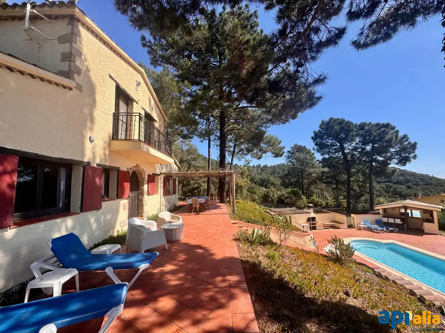 Terrassa de Casa o xalet en venda en Lloret de Mar amb Aire condicionat, Calefacció i Jardí privat