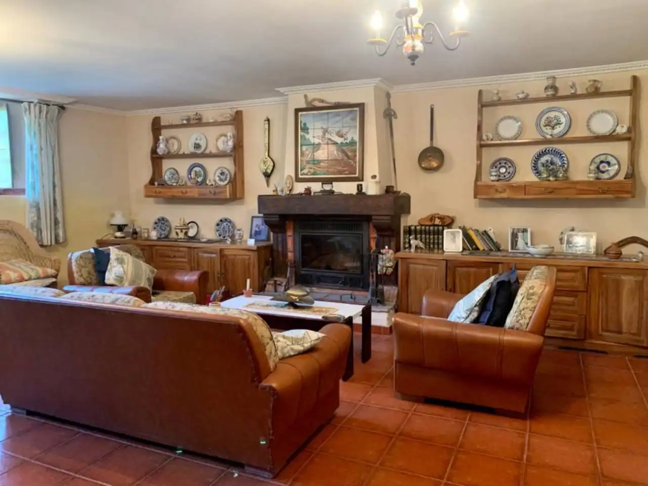 Sala de estar de Casa o chalet en venta en Arija con Calefacción, Jardín privado y Terraza