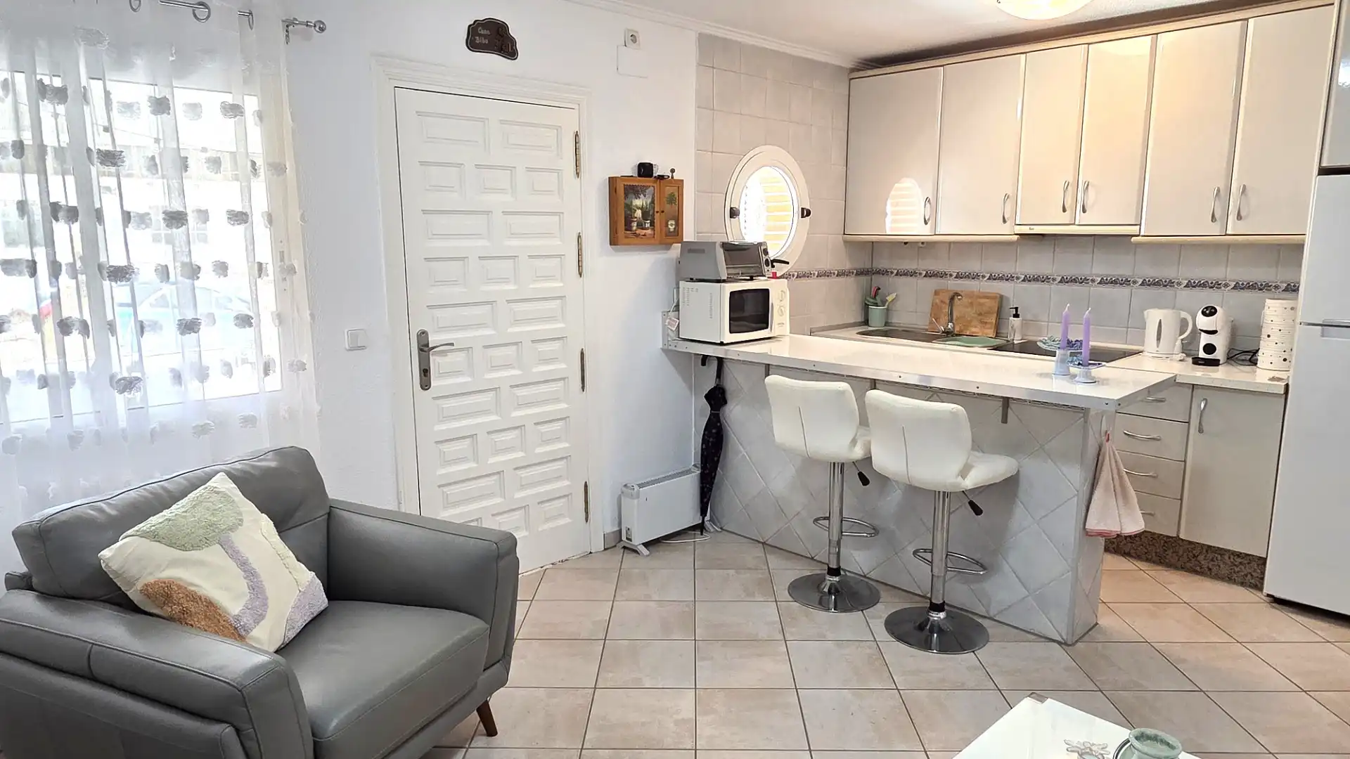 Kitchen of Detached homes for sale in Cartagena  with Air Conditioner, Terrace and Furnished