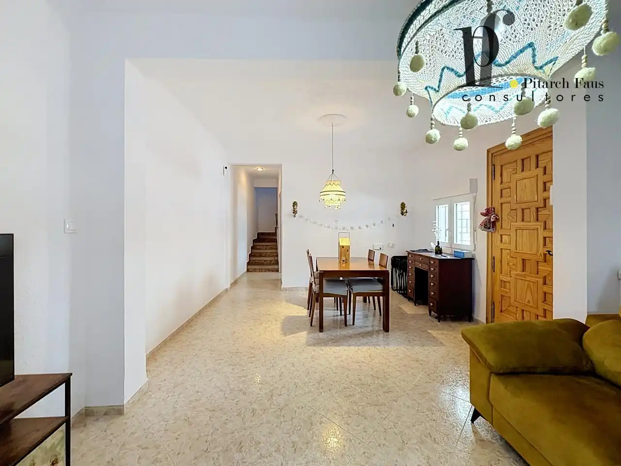 Menjador de Casa o xalet en venda en Moncofa amb Jardí privat, Terrassa i Traster