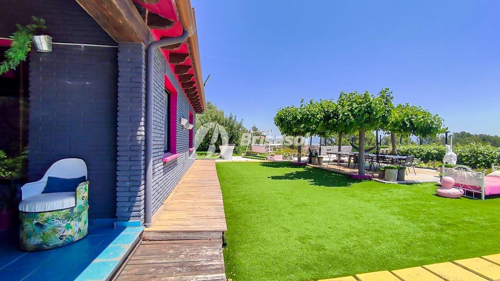Terrace of Country house for sale in Valls  with Heating, Private garden and Parquet flooring