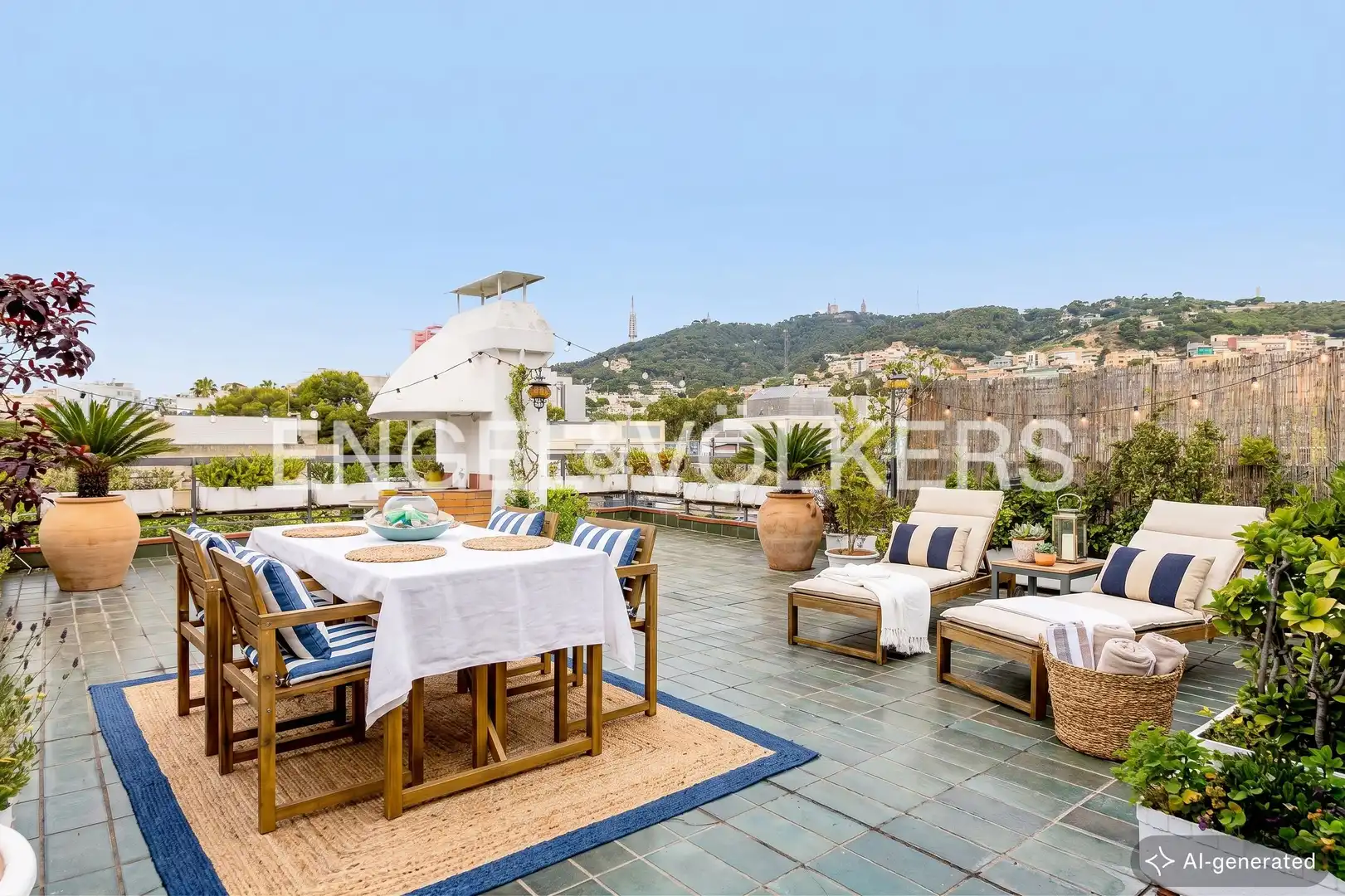 Terraza de Ático en venta en Barcelona con Aire acondicionado, Calefacción y Parquet