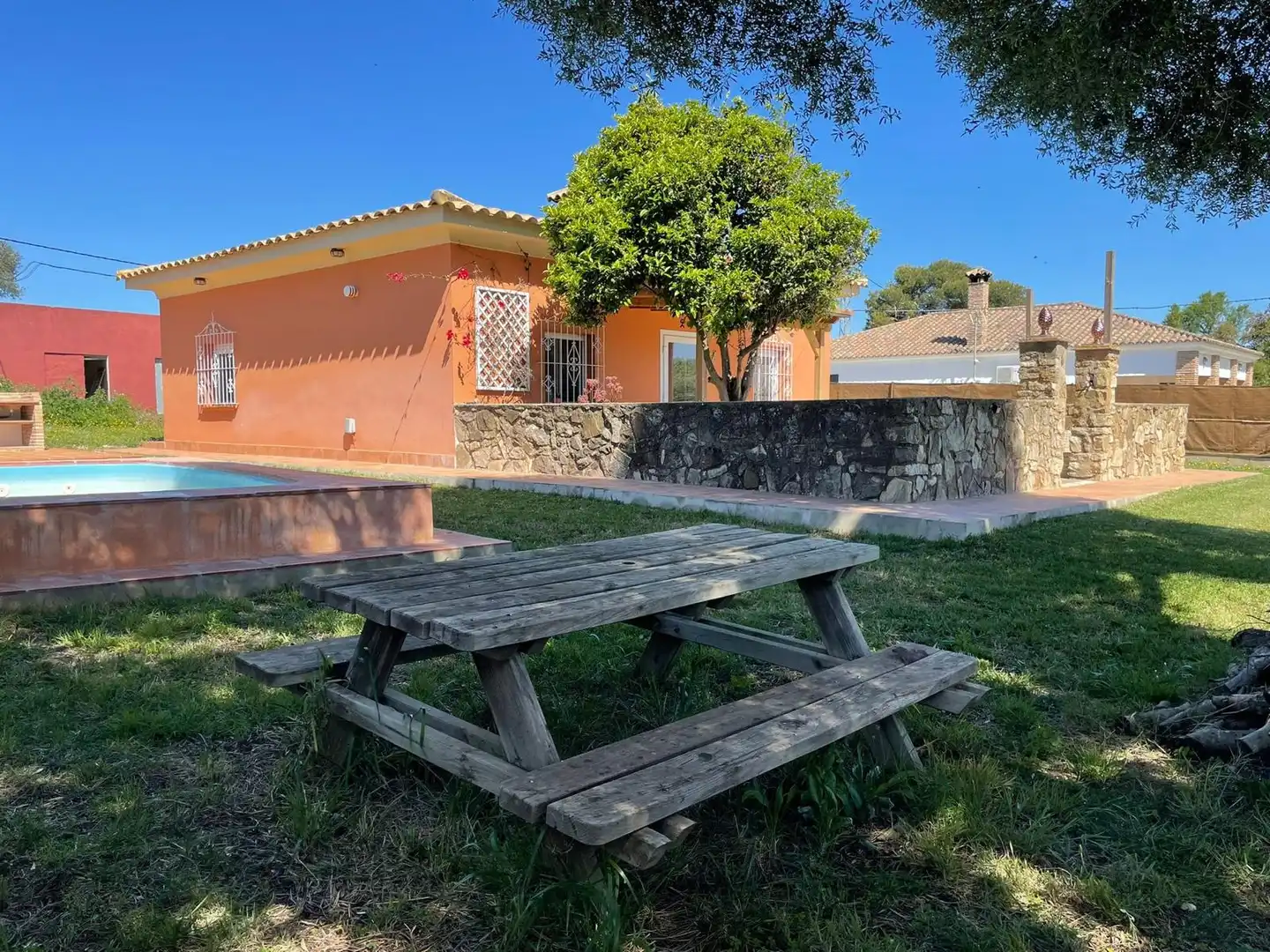 Garten von Country house zum Verkauf in Vejer de la Frontera mit Klimaanlage, Privatgarten und Abstellraum