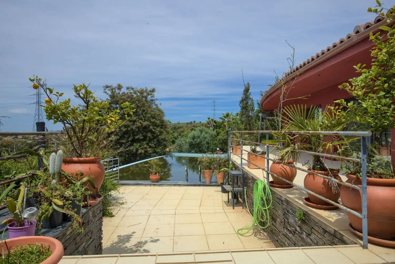 Terrace of Country homes for sale in Jaraicejo  with Storage room and Community pool