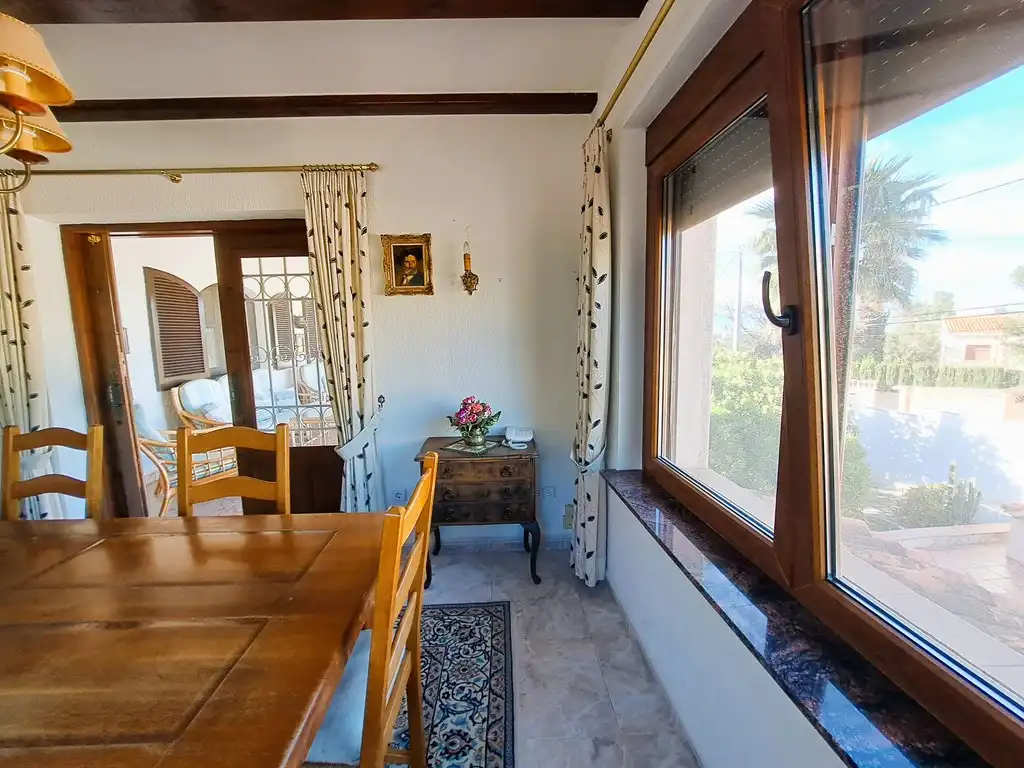Dining room of Houses for sale in Dénia  with Heating, Private garden and Terrace