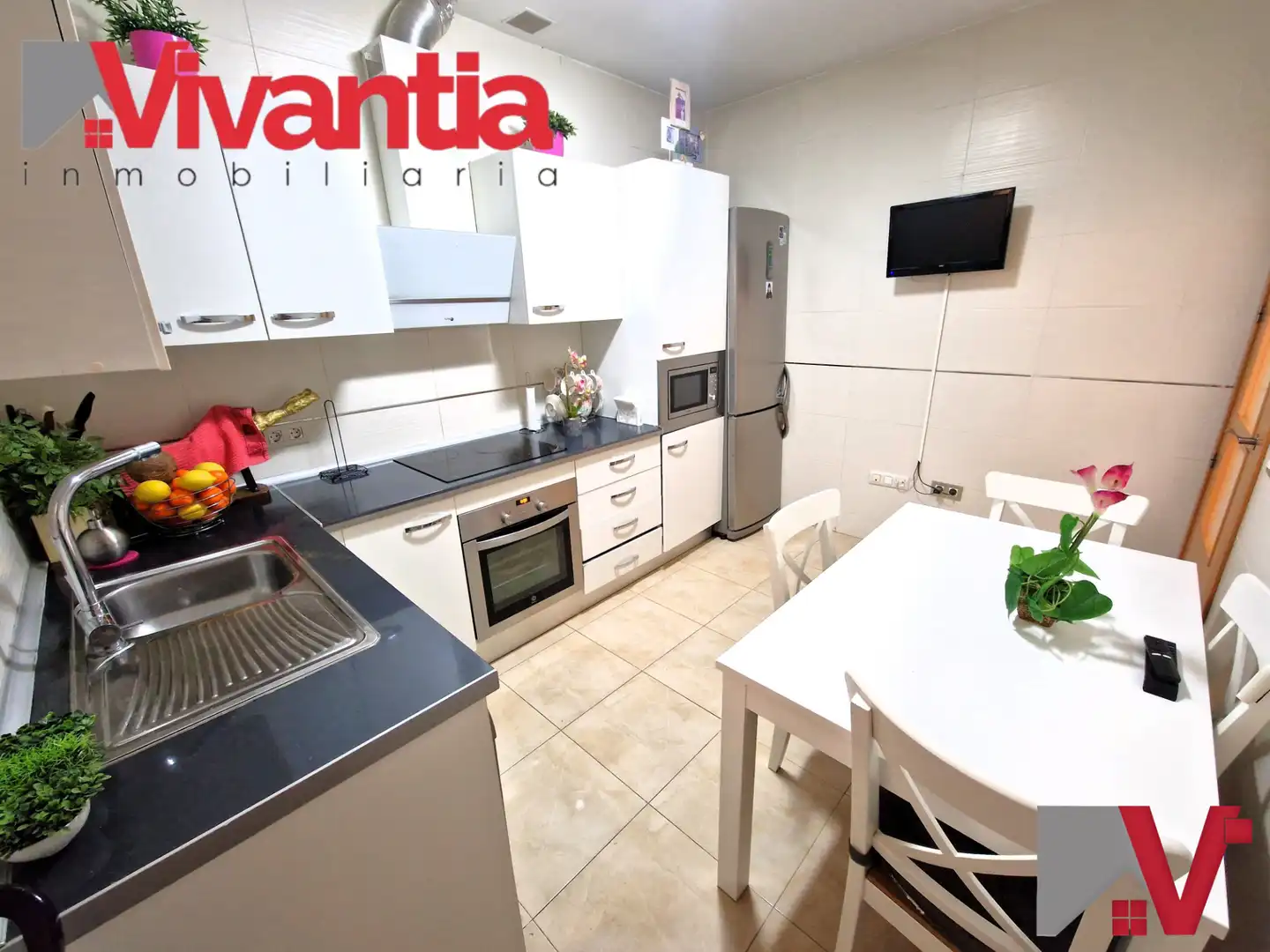 Cocina de Apartamento en venta en Lorca