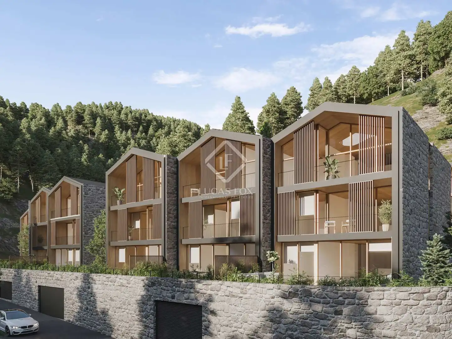 Vista exterior de Casa o xalet en venda en La Massana amb Aire condicionat, Calefacció i Traster