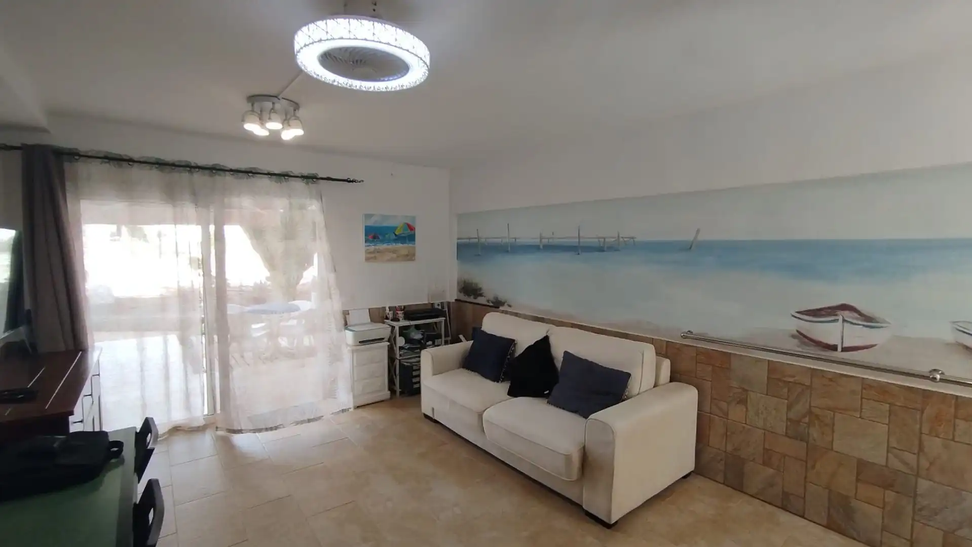 Sala de estar de Apartamento en venta en Antigua con Terraza y Amueblado