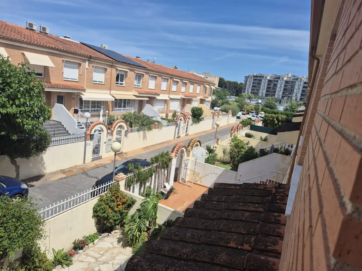 Vista exterior de Casa adosada en venta en Gandia con Terraza y Trastero