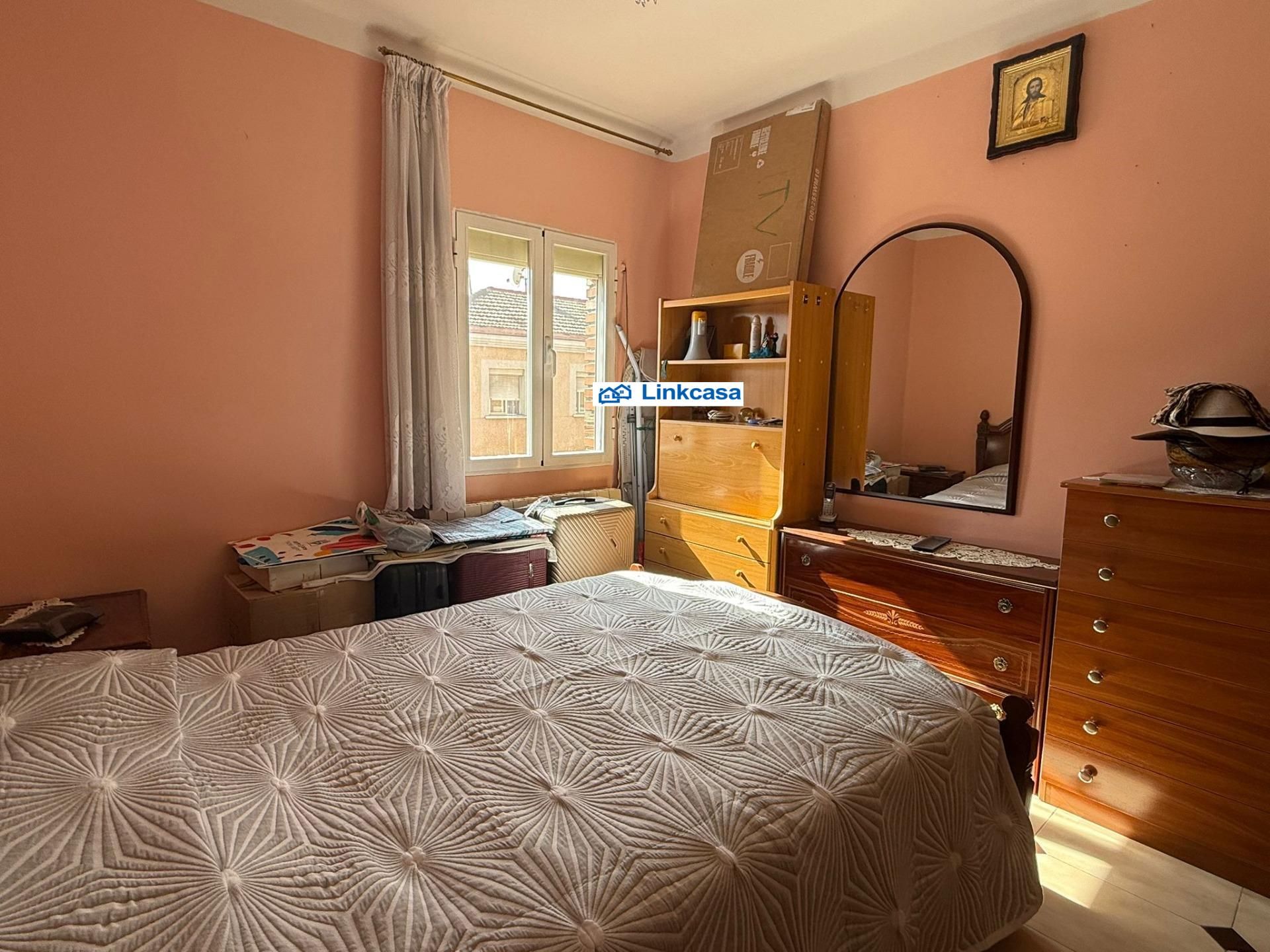 Bedroom of Flat for sale in  Madrid Capital  with Heating