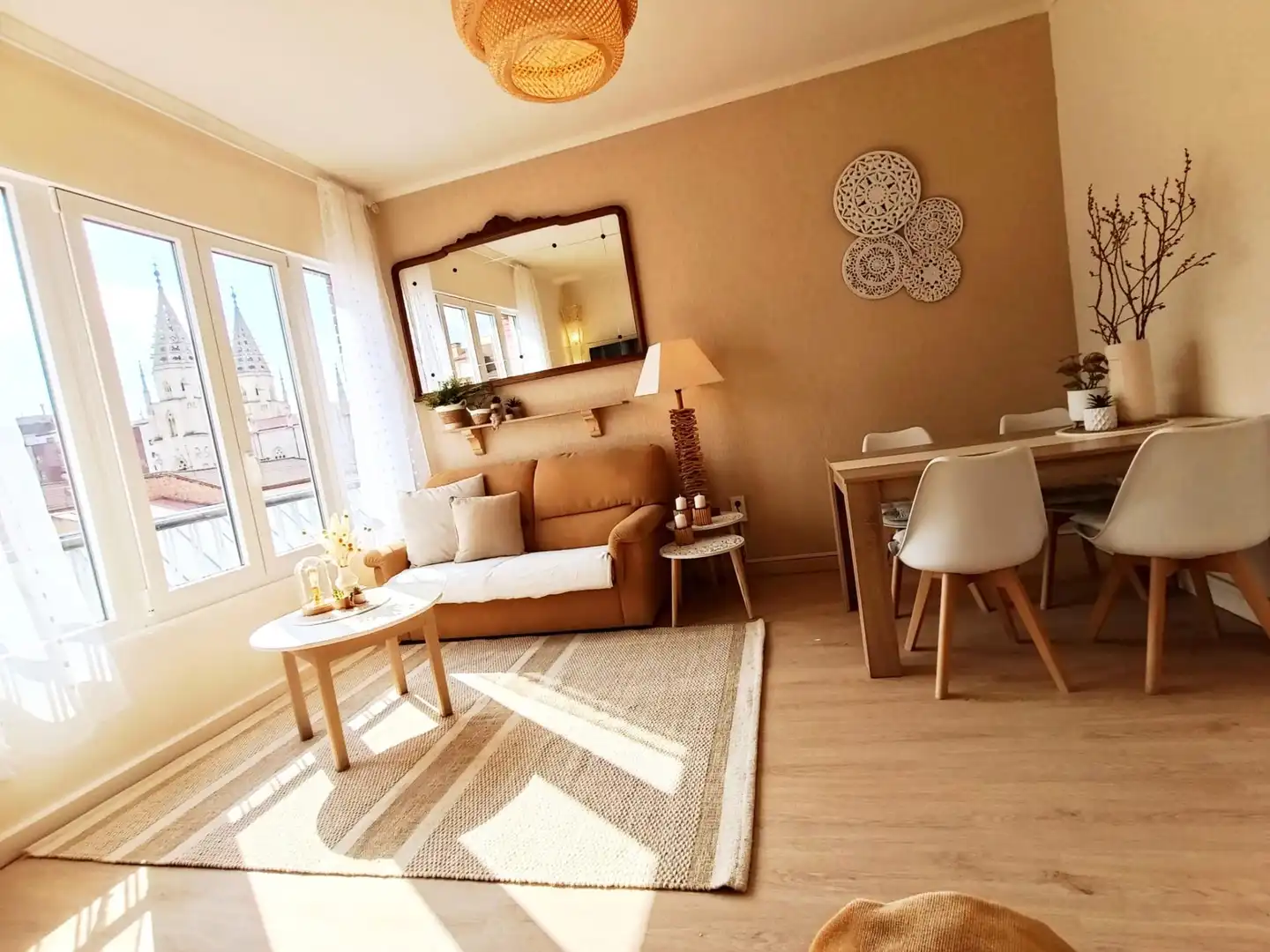 Living room of Flat for sale in Langreo  with Heating, Storage room and Furnished
