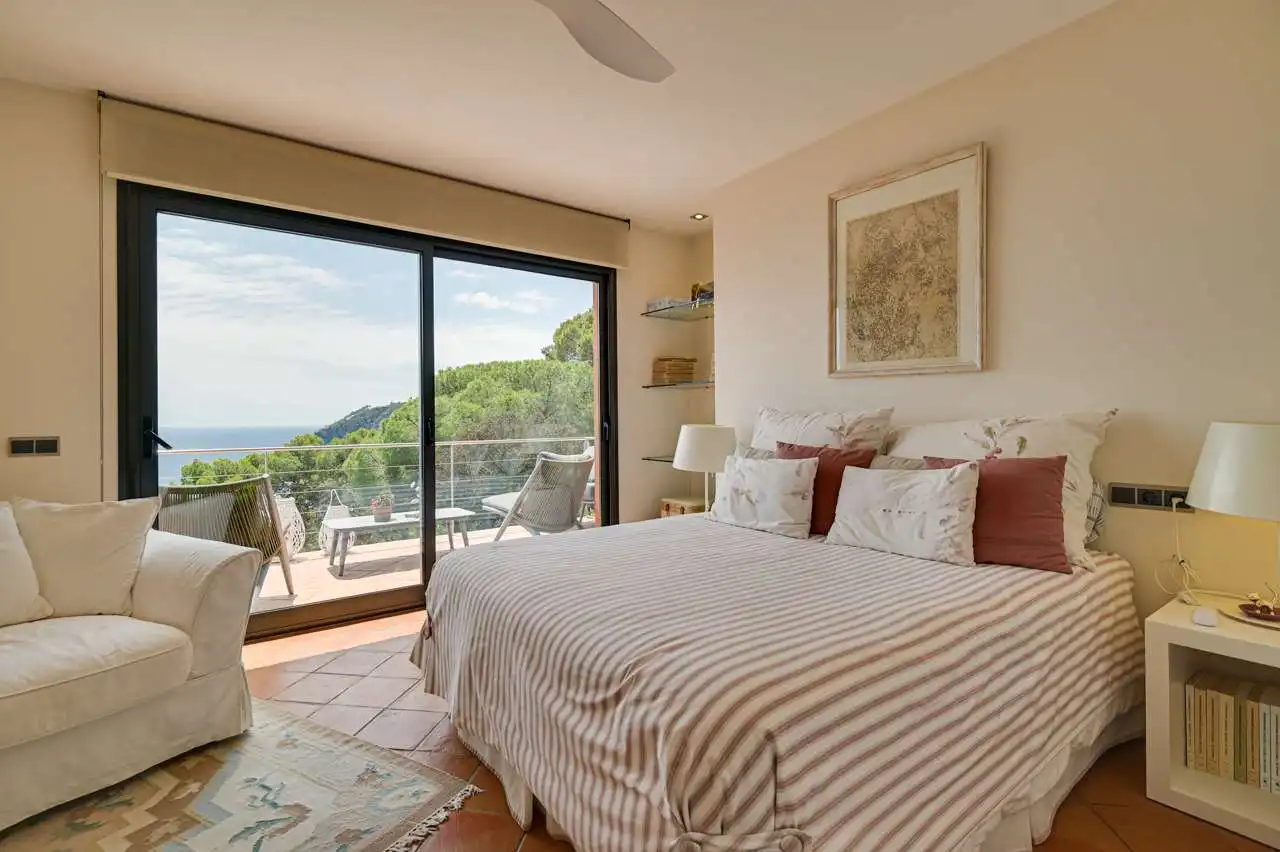 Habitación de Casa o chalet en venta en Palafrugell con Aire acondicionado, Calefacción y Jardín privado