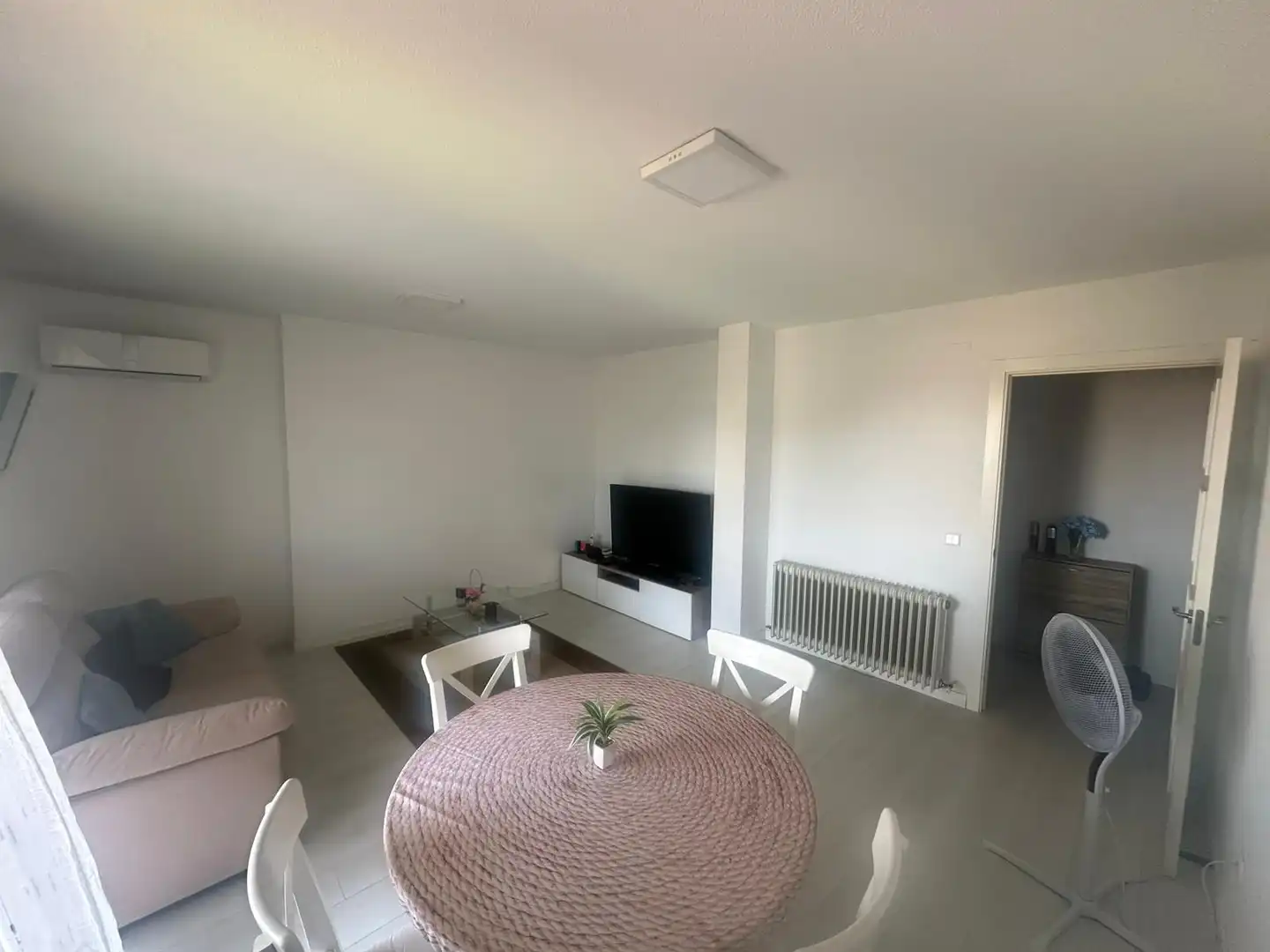 Living room of Flat for rent in Móstoles  with Heating, Terrace and Oven