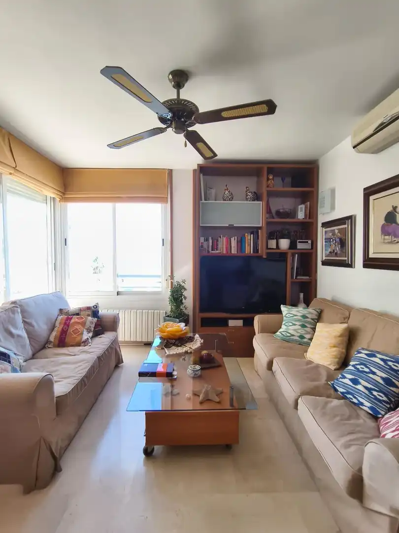 Living room of Attic for rent in  Palma de Mallorca  with Air Conditioner, Terrace and Storage room