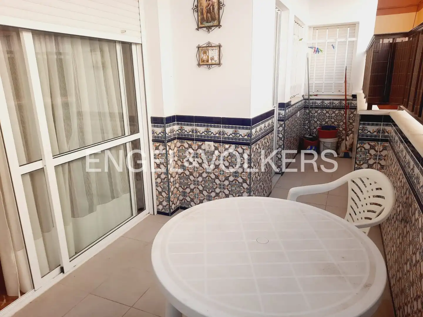 Terraza de Apartamento en venta en Chipiona con Calefacción y Terraza