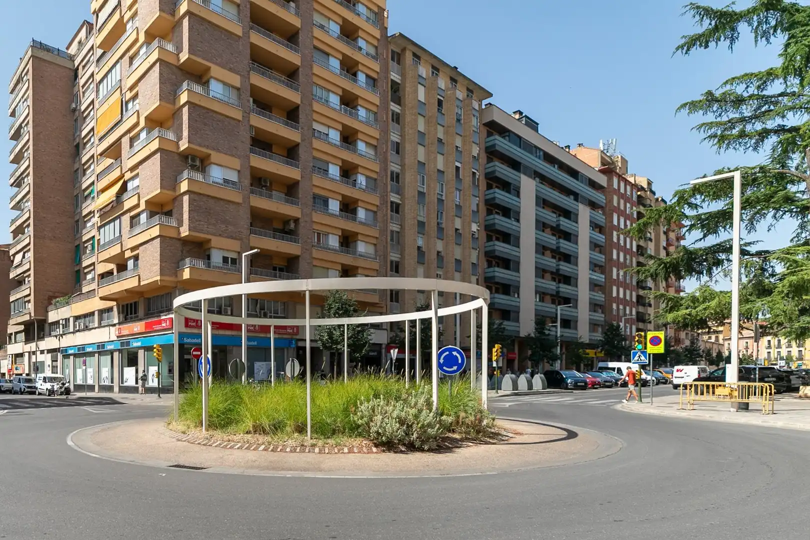 Vista exterior de Pis en venda en Huesca amb Calefacció, Traster i Moblat