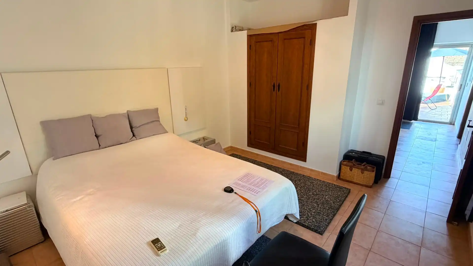 Dormitori de Casa o xalet en venda en Níjar amb Aire condicionat, Terrassa i Moblat