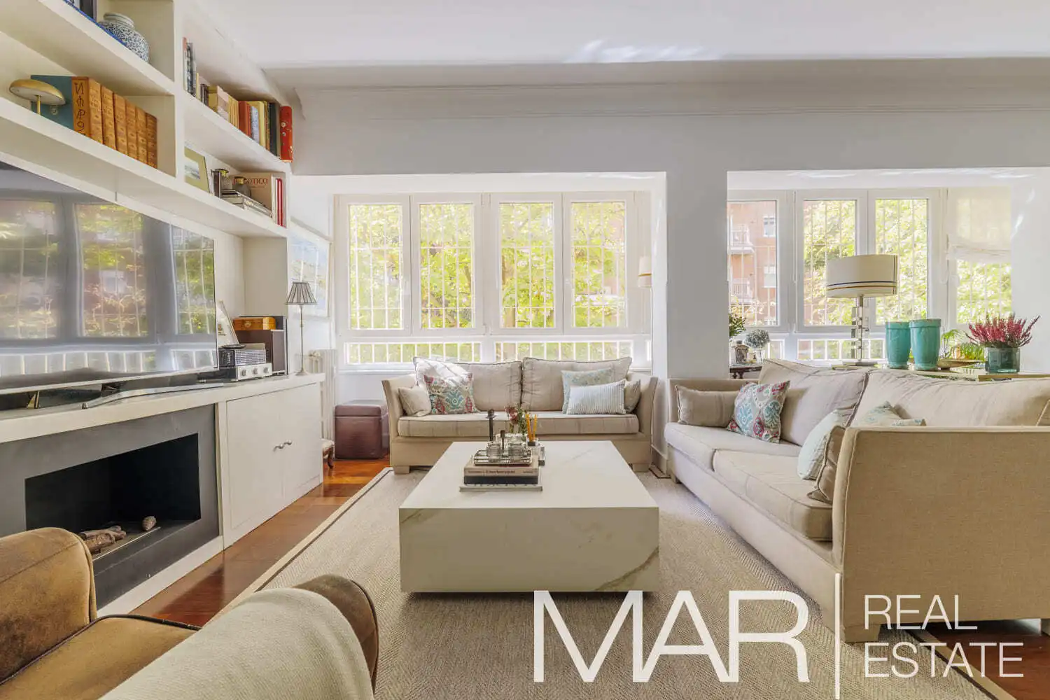 Sala de estar de Piso en venta en Madrid con Aire acondicionado, Calefacción y Trastero