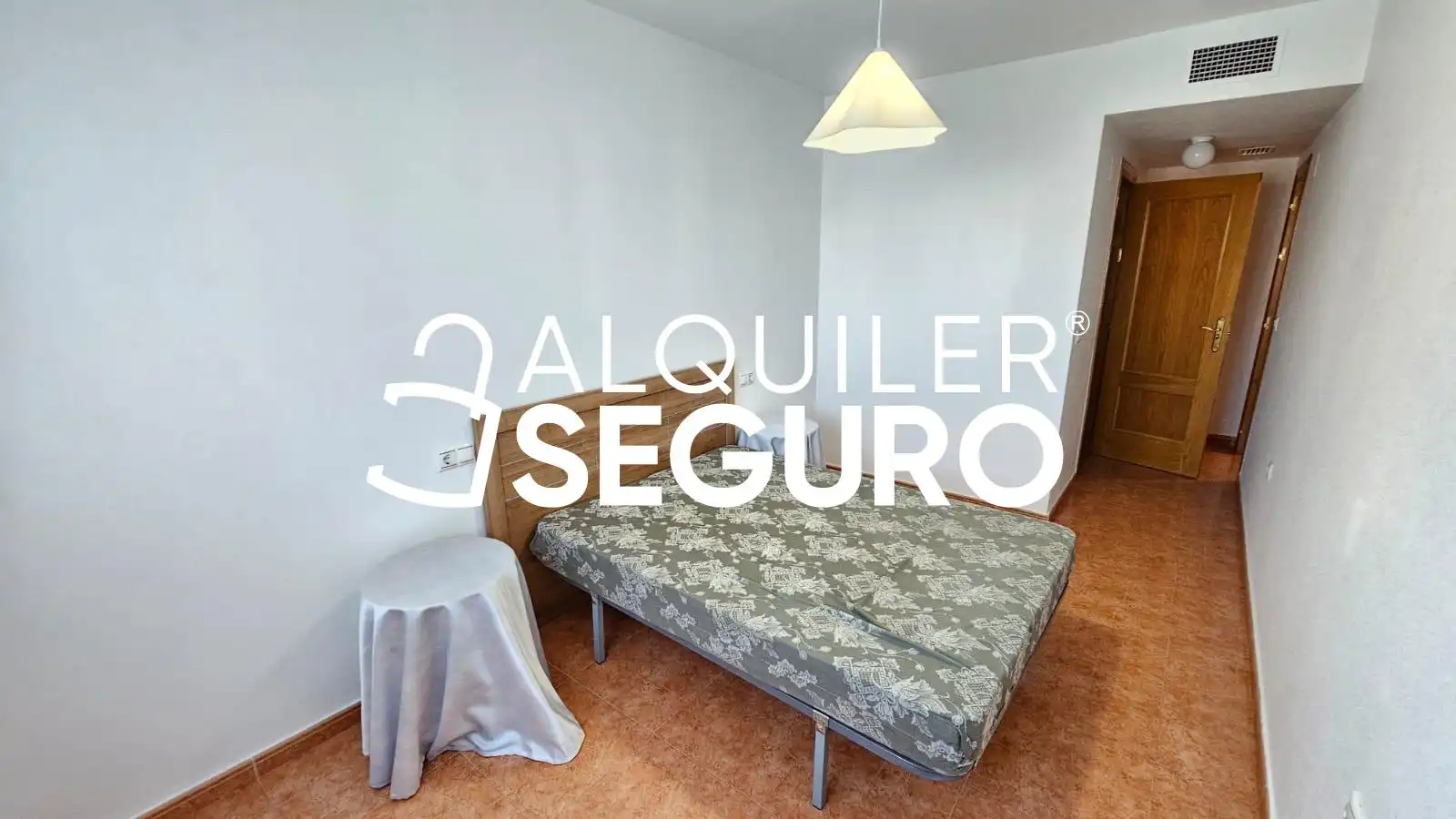 Bedroom of Flat for rent in Murcia  with Furnished