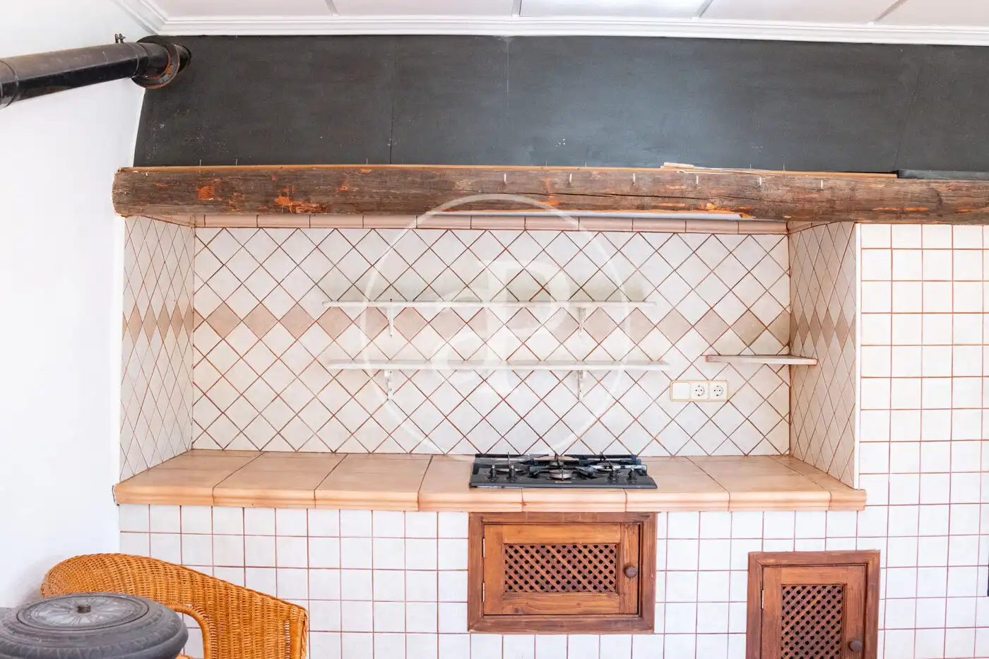 Cuina de Casa adosada en venda en Lloret de Vistalegre amb Aire condicionat, Calefacció i Jardí privat