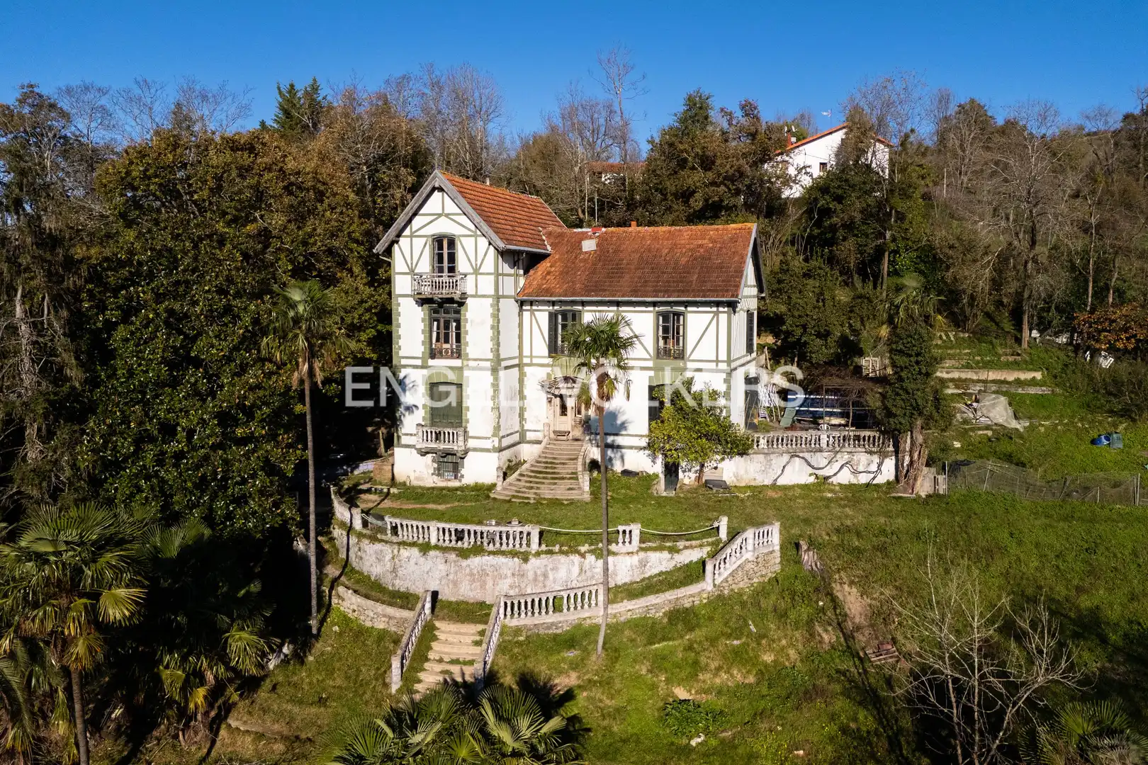Vista exterior de Finca rústica en venta en Donostia - San Sebastián  con Calefacción, Jardín privado y Terraza