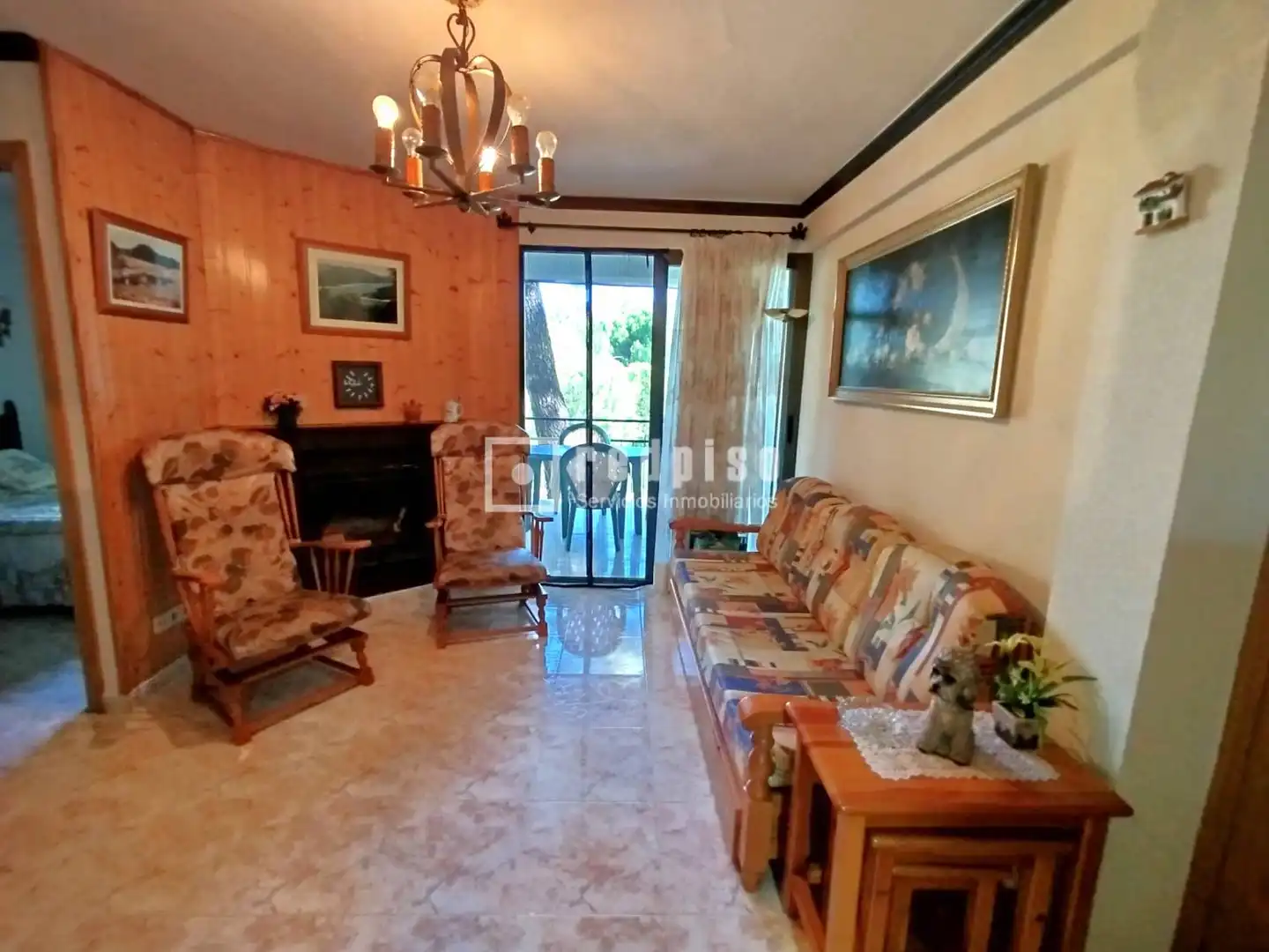 Sala de estar de Piso en venta en San Martín de Valdeiglesias con Terraza y Trastero