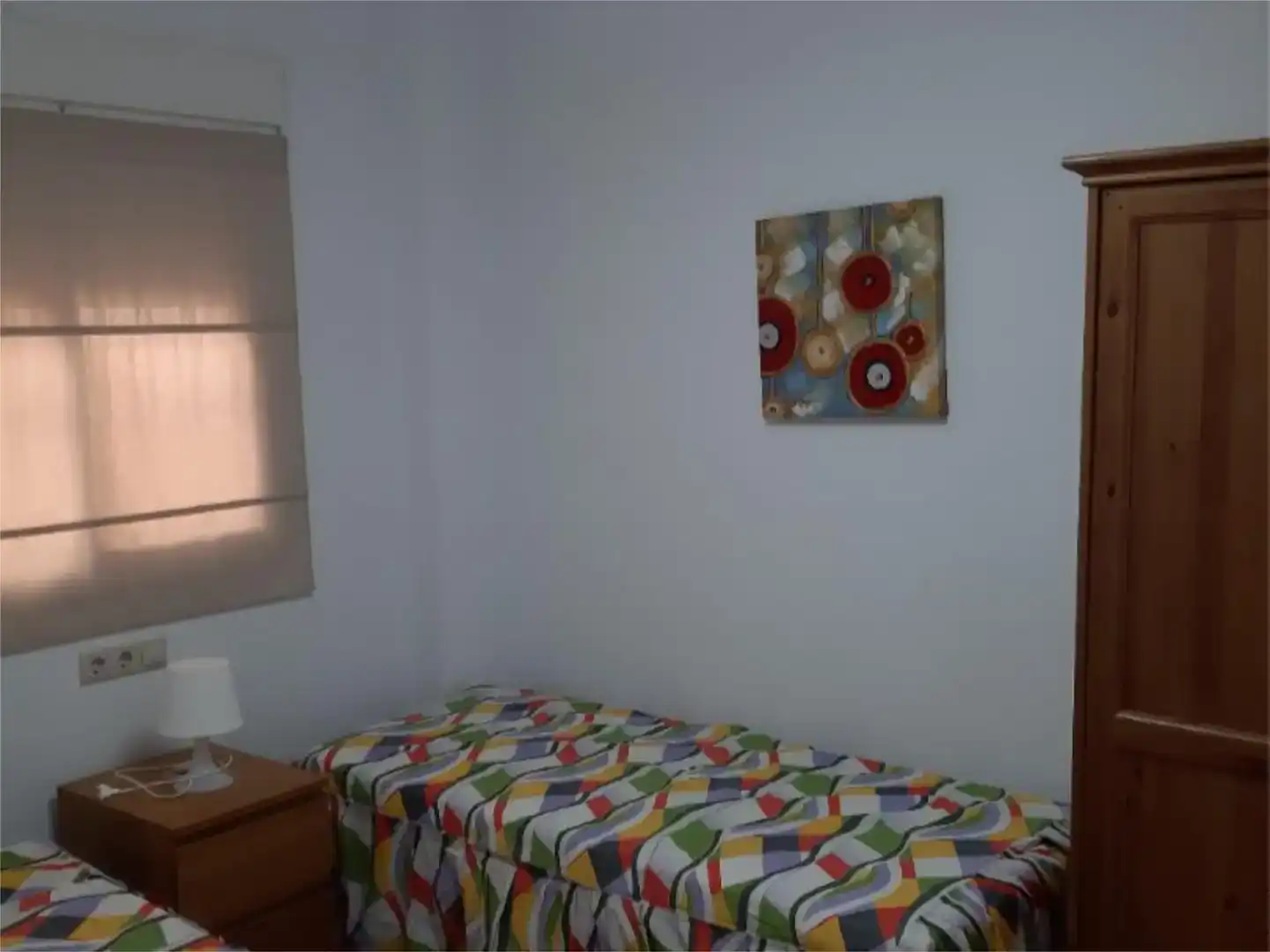 Schlafzimmer von Dachboden zur Miete in Pulpí mit Klimaanlage, Schwimmbad und Möbliert
