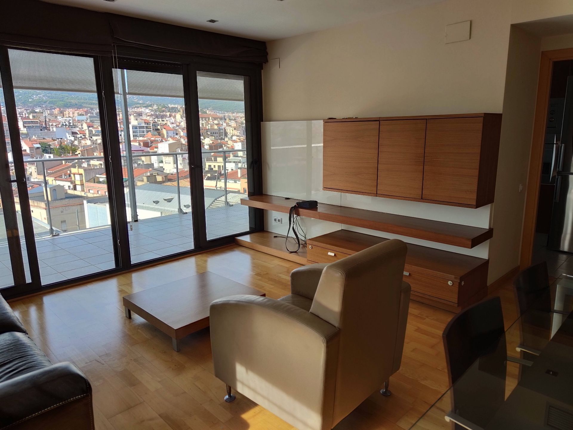 Sala de estar de Piso de alquiler en Mataró con Aire acondicionado, Calefacción y Terraza