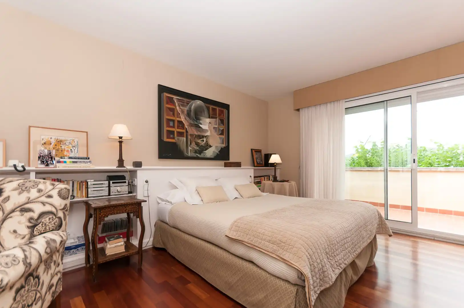 Bedroom of Houses for rent in Sant Just Desvern  with Air Conditioner, Heating and Terrace