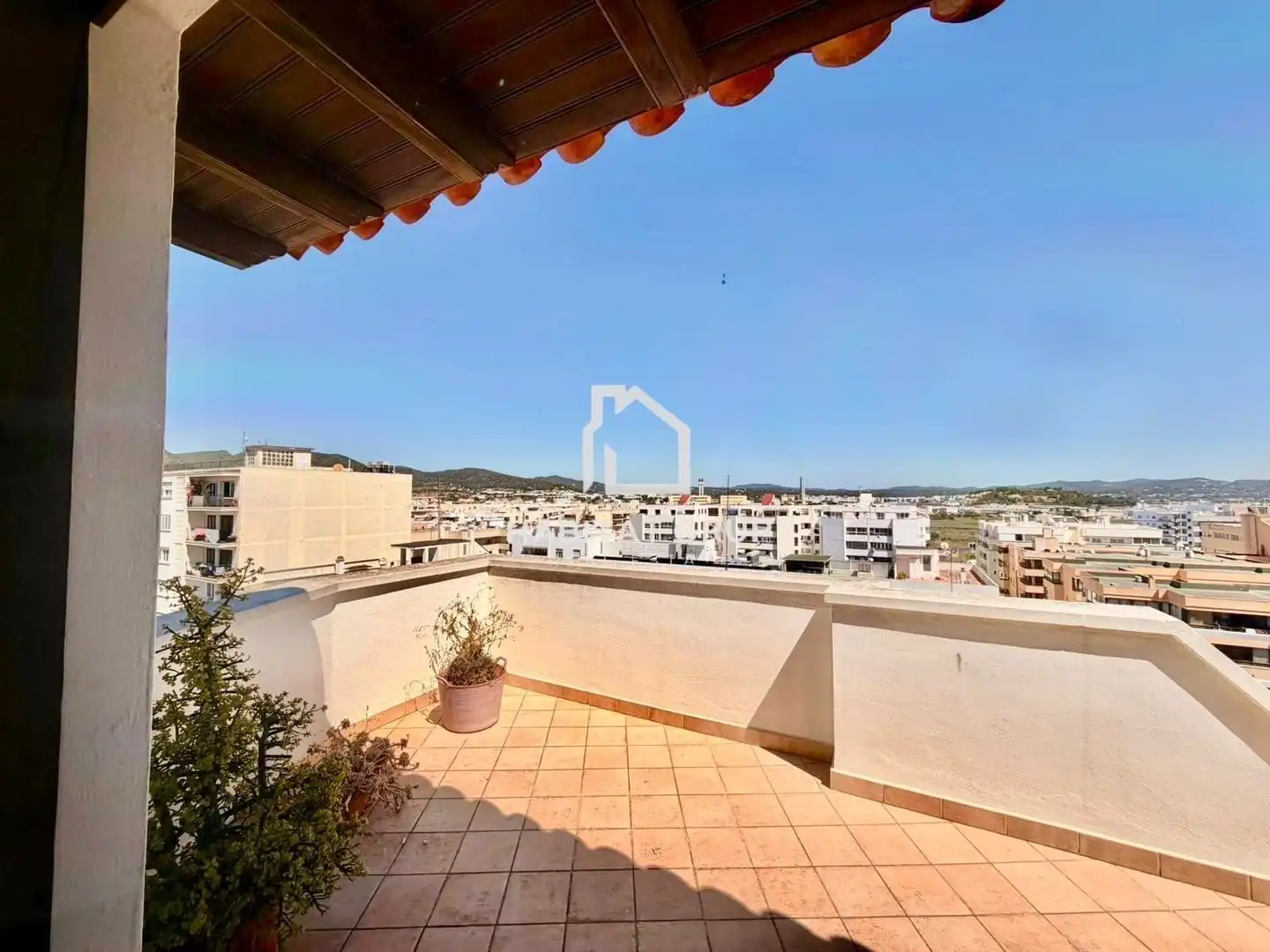 Balcony of Duplexes for sale in Eivissa  with Air Conditioner, Heating and Terrace
